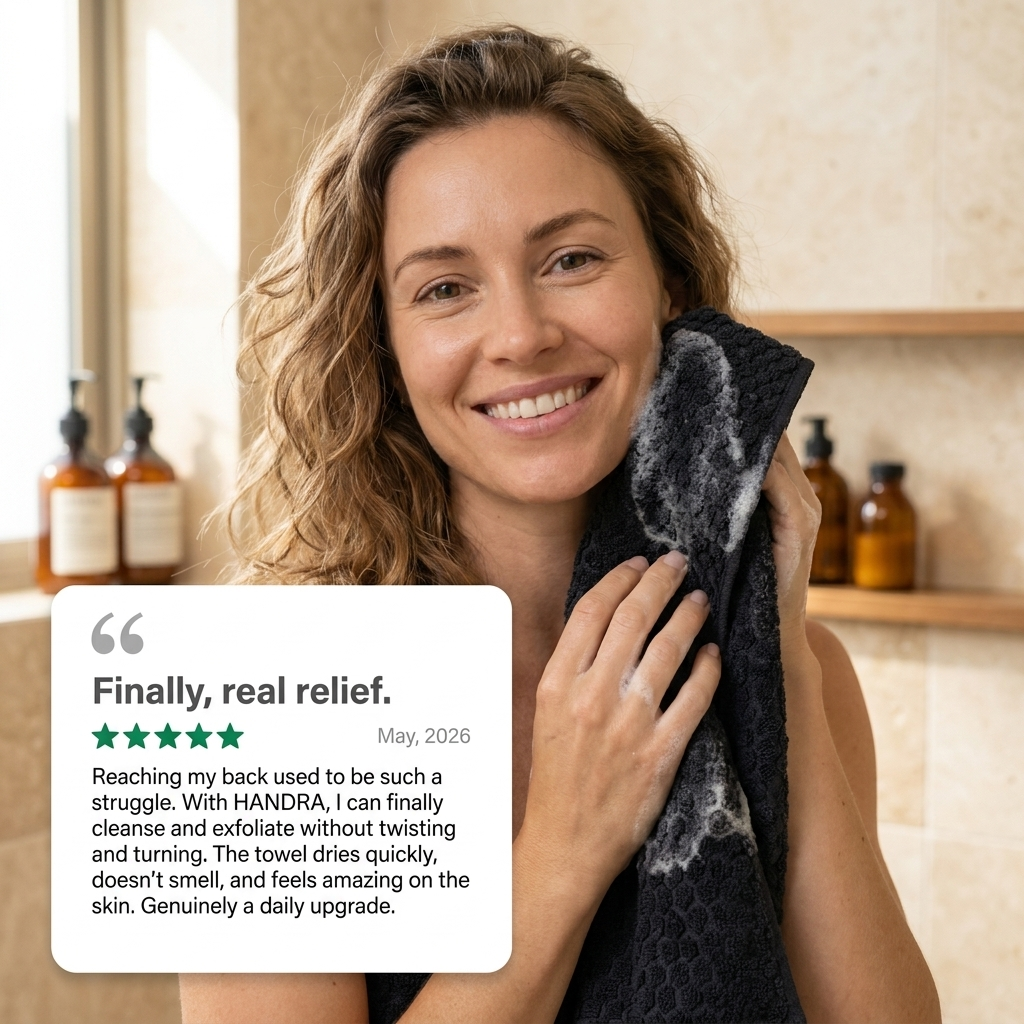 Handra Exfoliating Shower Towel