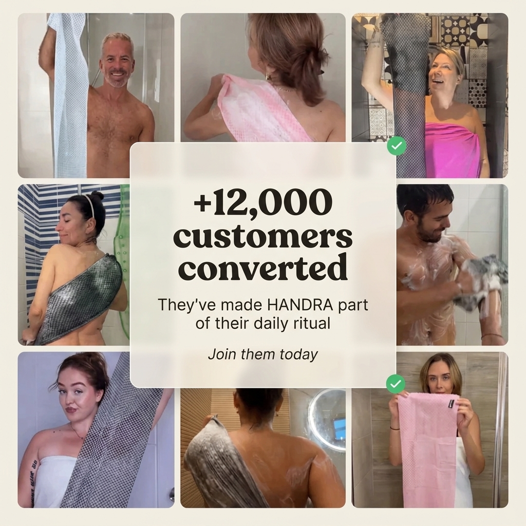 Handra Exfoliating Shower Towel