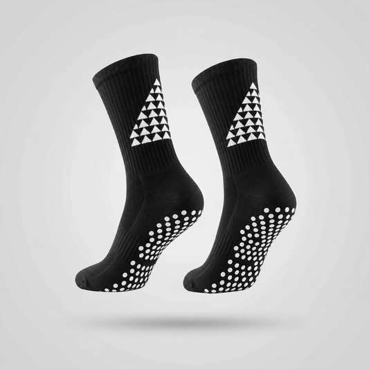 AGARRE PRO™ Negro - Calcetines de Compresión Antideslizantes